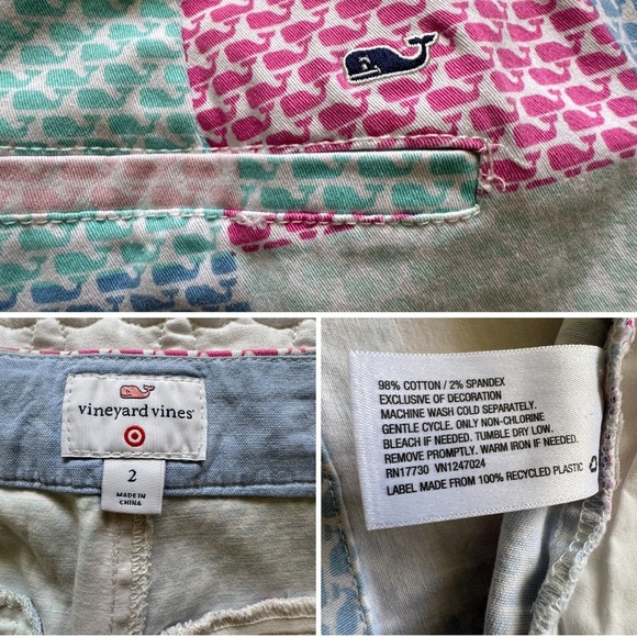 Lilly Pulitzer Navy Blue Callahan and Vineyard Vine For Target Shorts Size 2 - Picture 8 of 11